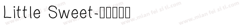 Little Sweet字体转换